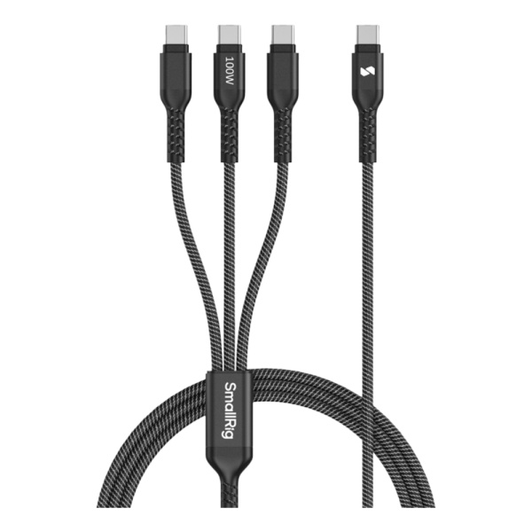 SmallRig 5079, Cablu USB-C Power 3-in-1, 100W