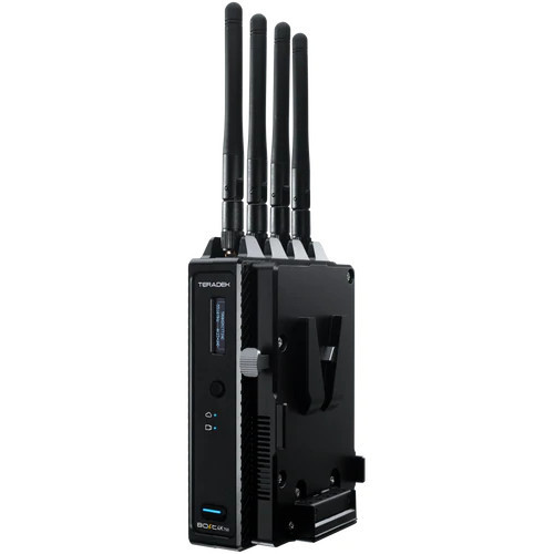 Transmițător wireless Teradek Bolt 4K 228 m cu placa pentru baterie V-Mount