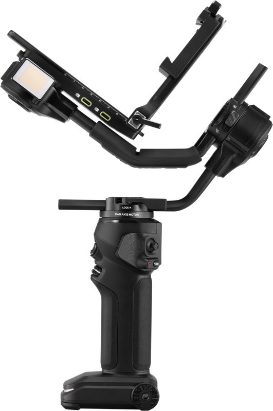 Zhiyun Crane 4 Gimbal - Echilibru Perfect, Moduri Versatile de Filmare, Lumină Fill 10W, Control Bluetooth, Ecran Tactil Color