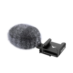 3526 Cold Shoe Adapter met Windscherm voor Sony ZV E10 en ZV 1