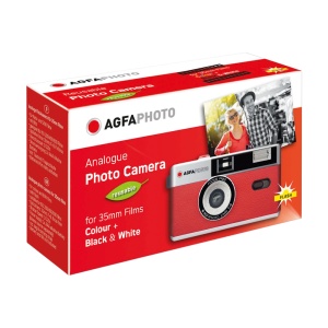 AgfaPhoto Reusable Camera 35mm Red- Camera foto Analog