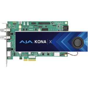 AJA KONA X, PCIe 3.0, 12G-SDI, HDMI 2.0, Placa de captura si redare