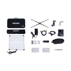 Amaran F22c - Panou LED flexibil RGBWW, 60x60cm, cu softbox și accesorii