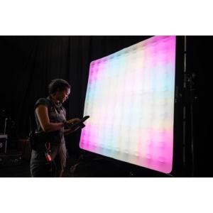 Aputure INFINIMAT 1x2 -Kit Panou LED flexibil RGBWW, 30x60cm, cu softbox gonflabil