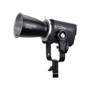 Aputure STORM 80c - Lampa LED RGB, 1800-20000K, cu montura Mini ProLock