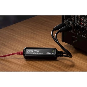 Audinate Dante AVIO ADP-DAI-AU-2X0, Adaptor intrare analogica pentru Retele Audio Dante 