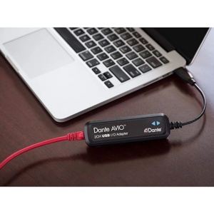 Audinate Dante AVIO ADP-USBC-AU-2X2 - Adaptor IO pentru Rețeaua Audio Dante