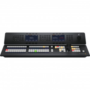 Panou de control profesional Blackmagic Design ATEM 1 M/E Advanced Panel 20 cu ecrane LCD si maneta joystick cu 3 axe