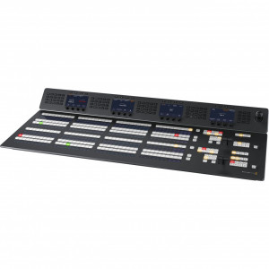 Panou de control profesional Blackmagic Design ATEM 2 M/E Advanced Panel 40 cu doua randuri M/E si 40 de butoane iluminate LED tri-color