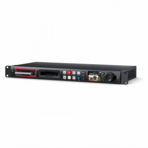 Blackmagic Design HyperDeck Studio HD Pro recorder și player broadcast profesional rackabil cu sloturi duale SSD și SD