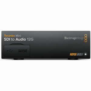 Blackmagic Design Teranex Mini SDI to Audio 12G convertor profesional de-embedder audio din 12G-SDI în analog XLR/RCA și AES/EBU