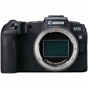 Canon EOS RP Mirrorless Full-Frame cu Senzor CMOS 26.2MP, Procesor DIGIC 8, Înregistrare Video 4K UHD, Dual Pixel CMOS AF, Wi-Fi și Obiectiv RF 24-105mm f/4-7.1 IS STM