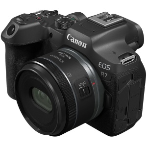 Obiectiv Canon RF-S 7.8mm f/4 STM Dual VR, pentru camere mirrorless APS-C