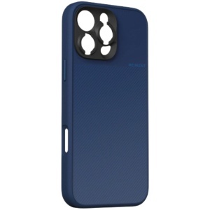 Carcasa Moment pentru iPhone 16 Pro Max, cu suport lentila, Indigo
