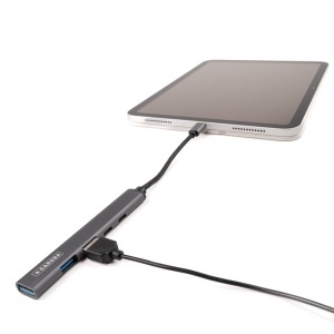 Caruba CUSB 6, Hub USB 5-in-1, 1x USB 3.0 + 2x USB 2.0 + 1x USB-C