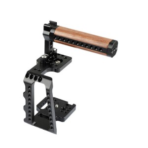 Half Cage met Wooden Top Handle voor BMPCC 4K