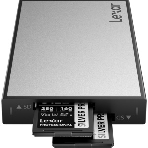 Cititor carduri SD UHS-II dual-slot, Lexar Professional Workflow