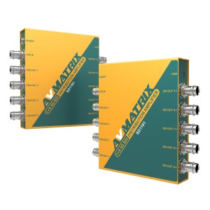 SD1191 1×9 SDI Reclocking Distribution Amplifier