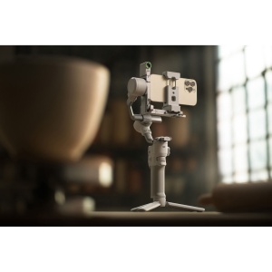 DJI RS 4 Mini, Stabilizator gimbal profesional pentru camere mirrorless si smartphone-uri