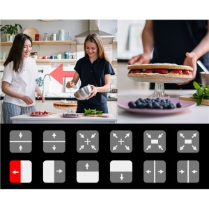 FeelWorld L4, Mixer Video, 4 x HDMI 1.4  1 x HD-SDI