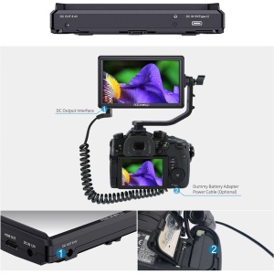 FeelWorld S55 V3, Monitor 6 inch, 450nits, 4K HDMI