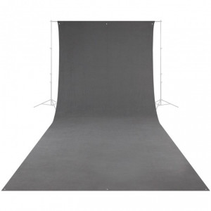 Fundal din panză Westcott, Neutral Grey, 2,7 x 6,1m