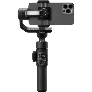 Gimbal Smartphone Zhiyun Smooth 5S Negru - Stabilizare Profesionala 3 Axe, Lumina LED incorporata