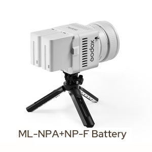 Godox ML-NPA, Placa adaptoare acumulatori Sony NP-F pentru Godox ML80Bi, ML150Bi si ML150R7