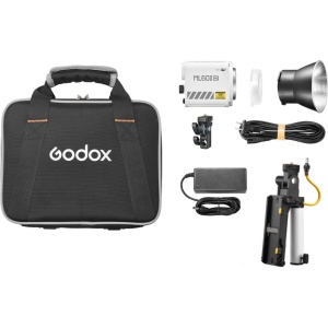 Godox ML60IIBi, Kit LED Bi-Color cu Grip Acumulatori NP-F AK-B01