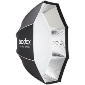 Godox UL-BOX-Octa-120 Softbox Octogonal Easy Fold 120 cm montura Bowens cu grila si difuzoare