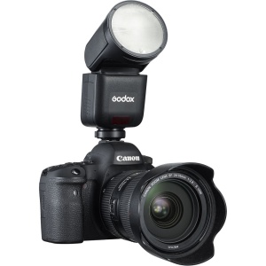 Godox V1 Mid Bliț de aparat foto cu cap rotund