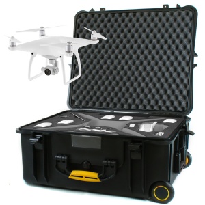 HPRC PHA4-2700W-02, Hard Case cu roți personalizat pentru DJI Phantom 4