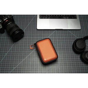 Husa WANDRD pentru carduri de memorie, Orange