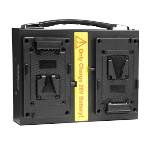 Încărcător Nanlite pentru 2 acumulatori V-Mount 26V, BT-CGV-26V-2