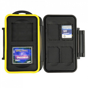JJC MC-SD/CF6, Suport carduri de memorie 4 x SD, 2 x CF