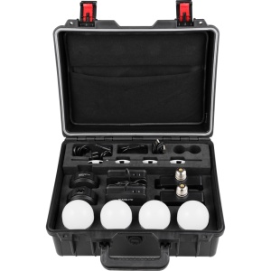 Kit 4 becuri LED Nanlite PavoBulb 10C RGBWW, 14-1004-4KIT, E27