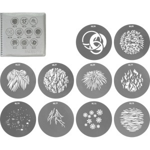 Kit Filtre Gobo Nanlite AS-GB-FMM-SET2 pentru proiectoarele PJ-FZ60-19/36