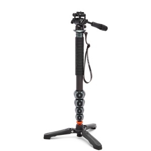Kit Monopied 3 Legged Thing Legends Alana Carbon Fibre (Grey) cu Cap Video AirHed Trinity & DocZ2
