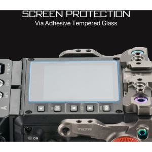 Kit protecție Tilta TA-T08-PK pentru RED KOMODO, cu sticla securizata si autocolante