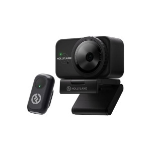 Kit Streaming Hollyland Lyra UHD 4K Webcam cu Microfon Wireless LARK A1 (Negru)