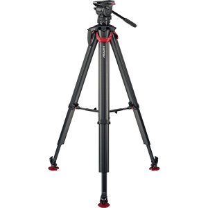 Kit trepied Sachtler Flowtech 75 MS Carbon cu Ace XL Mark II Fluid Head