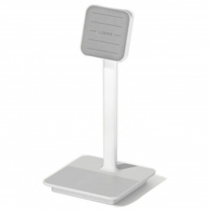 LAB22 Suport Magnetic pentru Telefon cu Încărcare Wireless Duală - Argintiu