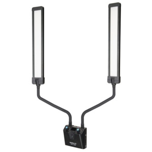 Lampă LED Nanlite Mira 26B,11-1080, cu două brațe flexibile (Gooseneck) și suport telefon