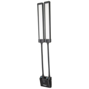 Lampă LED Nanlite Mira 26B,11-1080, cu două brațe flexibile (Gooseneck) și suport telefon