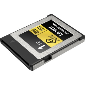 Lexar CFexpress 4.0 PRO Type B, Card de Memorie 1TB, Gold Series R3600W3300 mbs