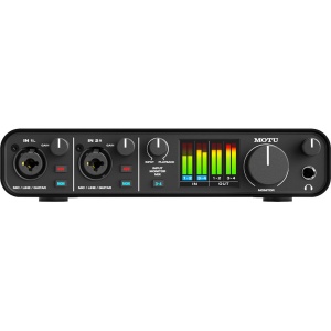 MOTU M4, Interfata Audio-MIDI 4x4 Analog, 2 Preampuri, 24-Bit/192 kHz