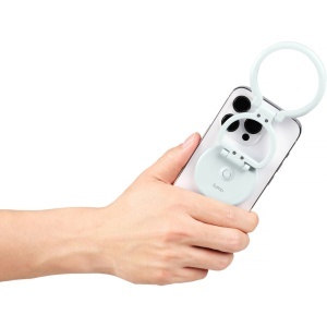 Nanlite Lumo Blue, Ring light Bi-Color si suport telefon MagSafe