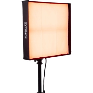Nanlite PavoSlim 240C Lampă LED RGBWW, cu Softbox și Grid, 15-2034