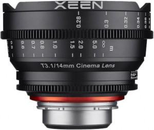 Obiectiv Samyang Xeen 14mm T3.1, Sony E