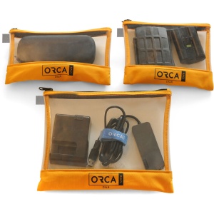 Orca OR-599, Set 3 Huse transparente pentru accesorii